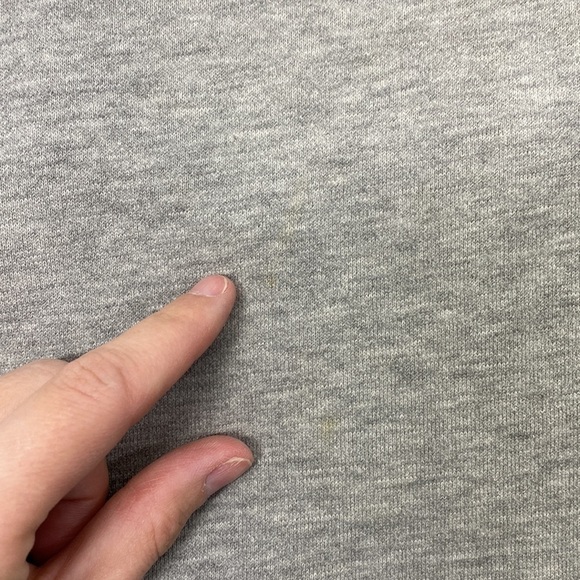 Vintage B.U.M Equipment Grey Crewneck Sweatshirt 1X Grunge - Picture 7 of 8